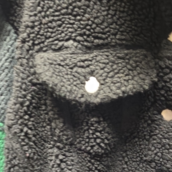 POL Teddy Jacket with Knit Sleeves - Picture 3 of 6